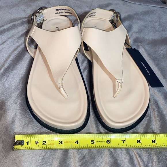 🆕 Vero Moda T-Bar Sandals NAT women’s size 9 - Picture 7 of 8